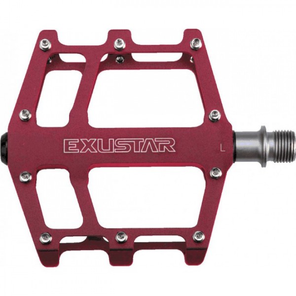 Exustar E-PB525 MTB / BMX Plattformpedal rot