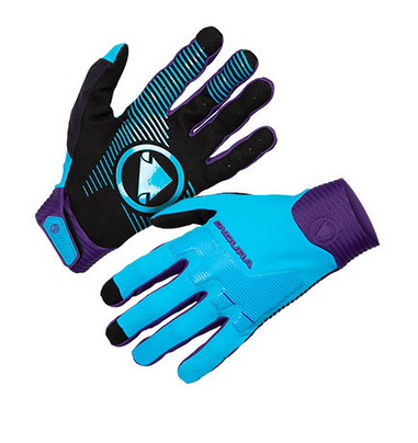 Endura MT500 D3O Glove electric blue