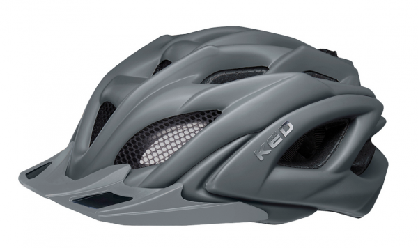 KED Neo Visor XL MTB Helmet dark grey matt